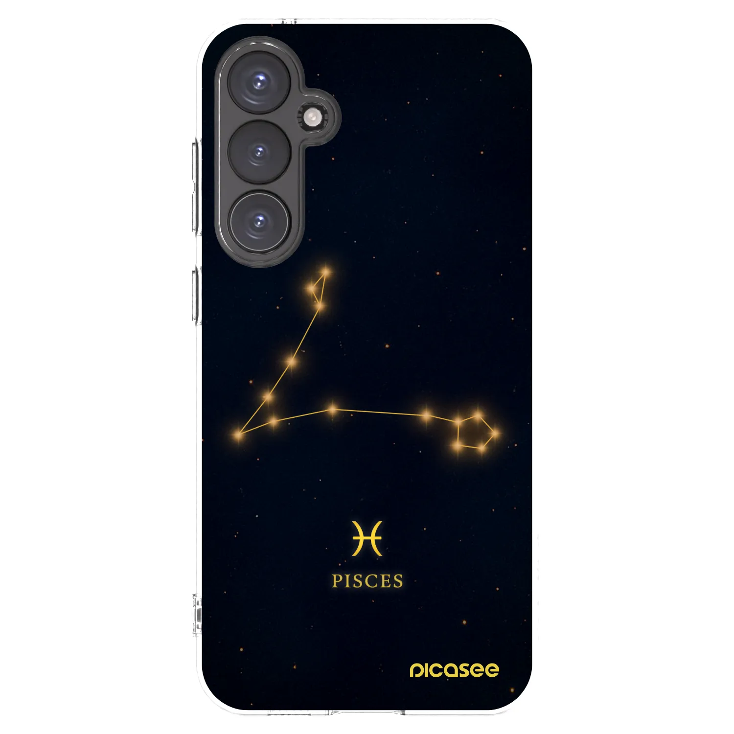 Picasee silikonový průhledný obal pro Samsung Galaxy S23 FE S711B - PISCES