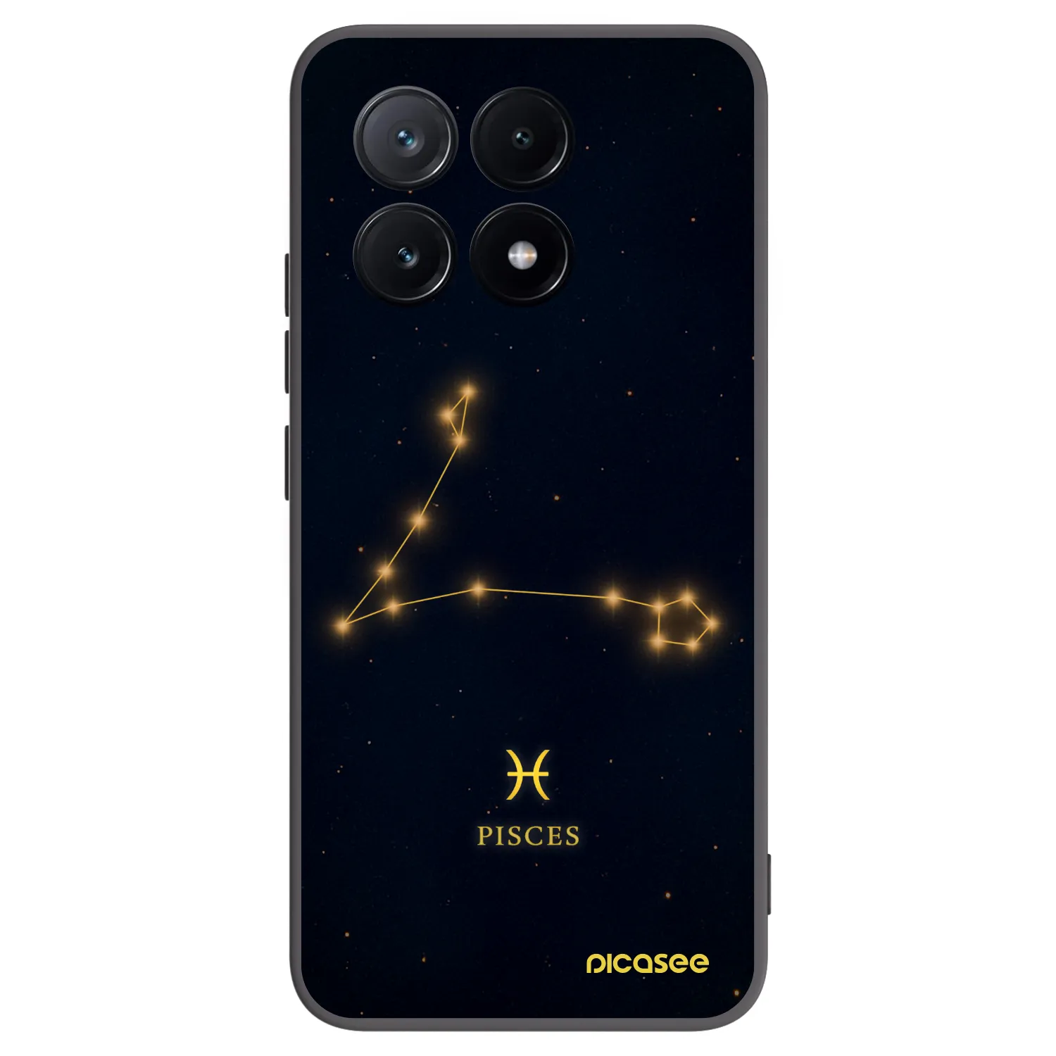 Picasee silikonový černý obal pro Xiaomi Poco X6 Pro - PISCES