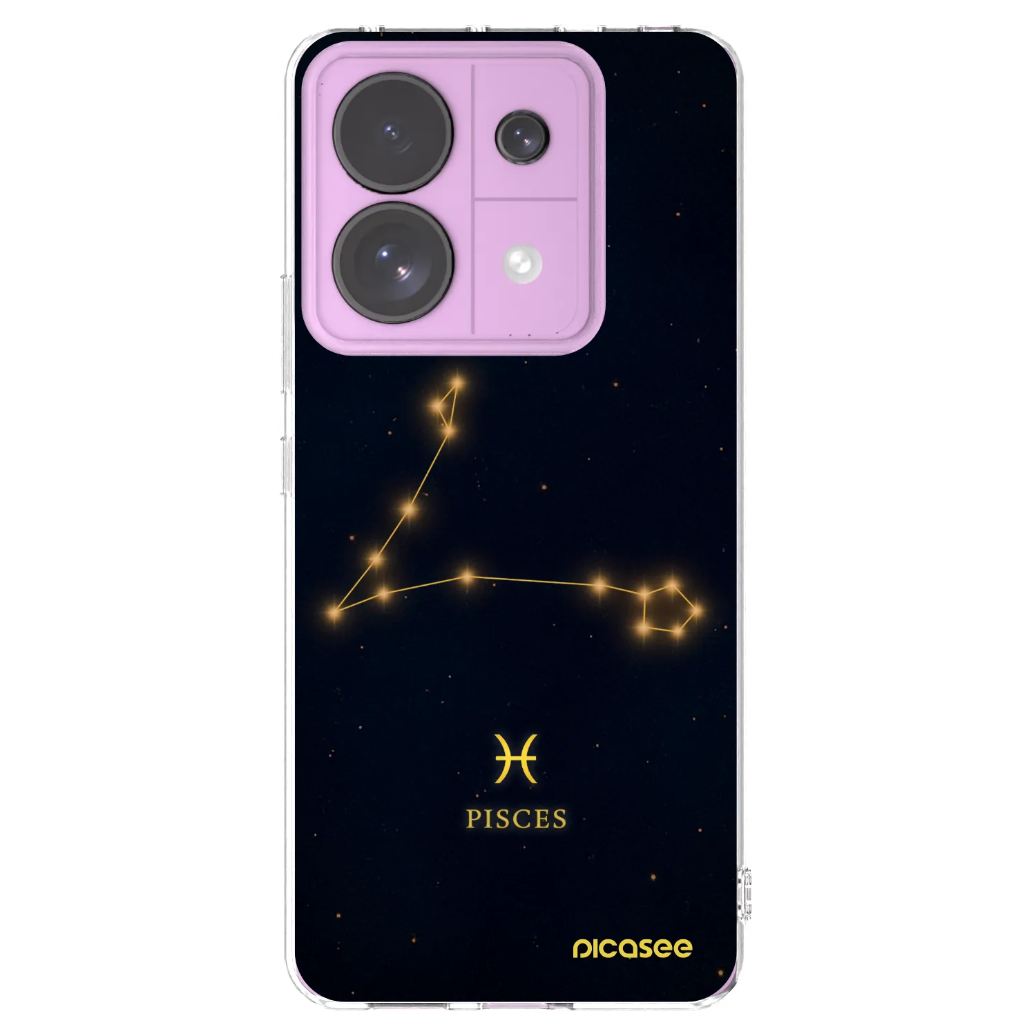 Picasee silikonový průhledný obal pro Xiaomi Redmi Note 13 Pro 5G - PISCES