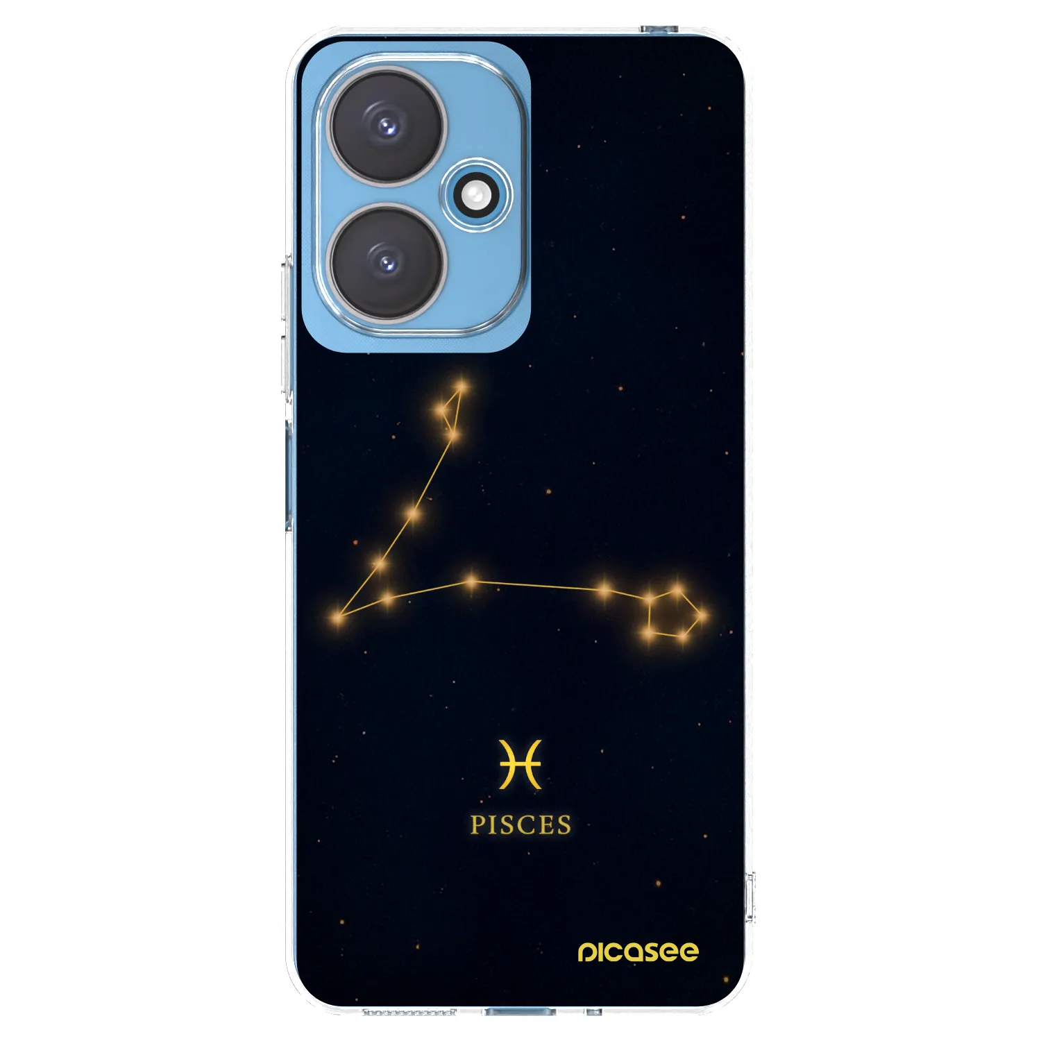 Picasee silikonový průhledný obal pro Xiaomi Redmi 13C 5G - PISCES