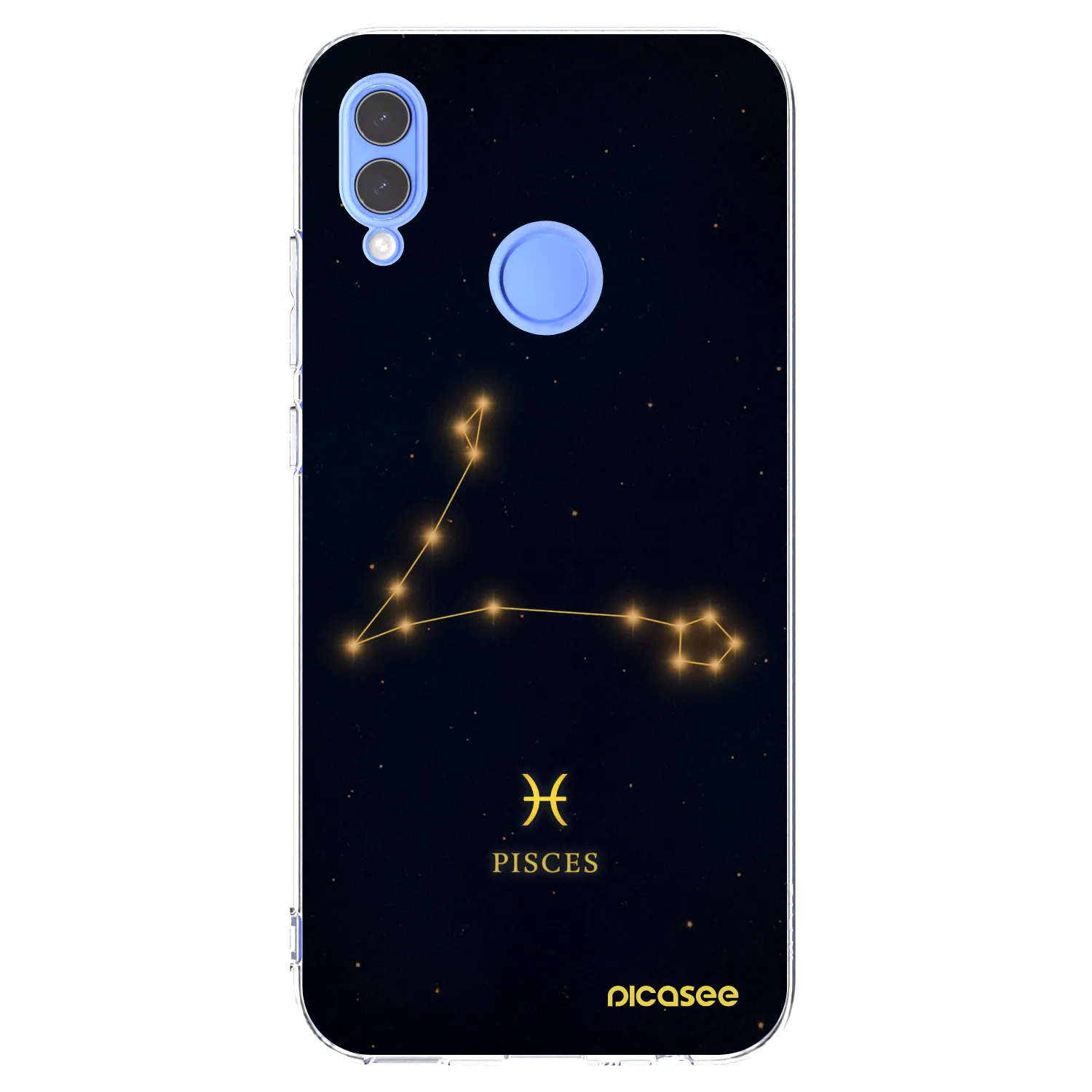Picasee silikonový průhledný obal pro Honor 10 Lite - PISCES