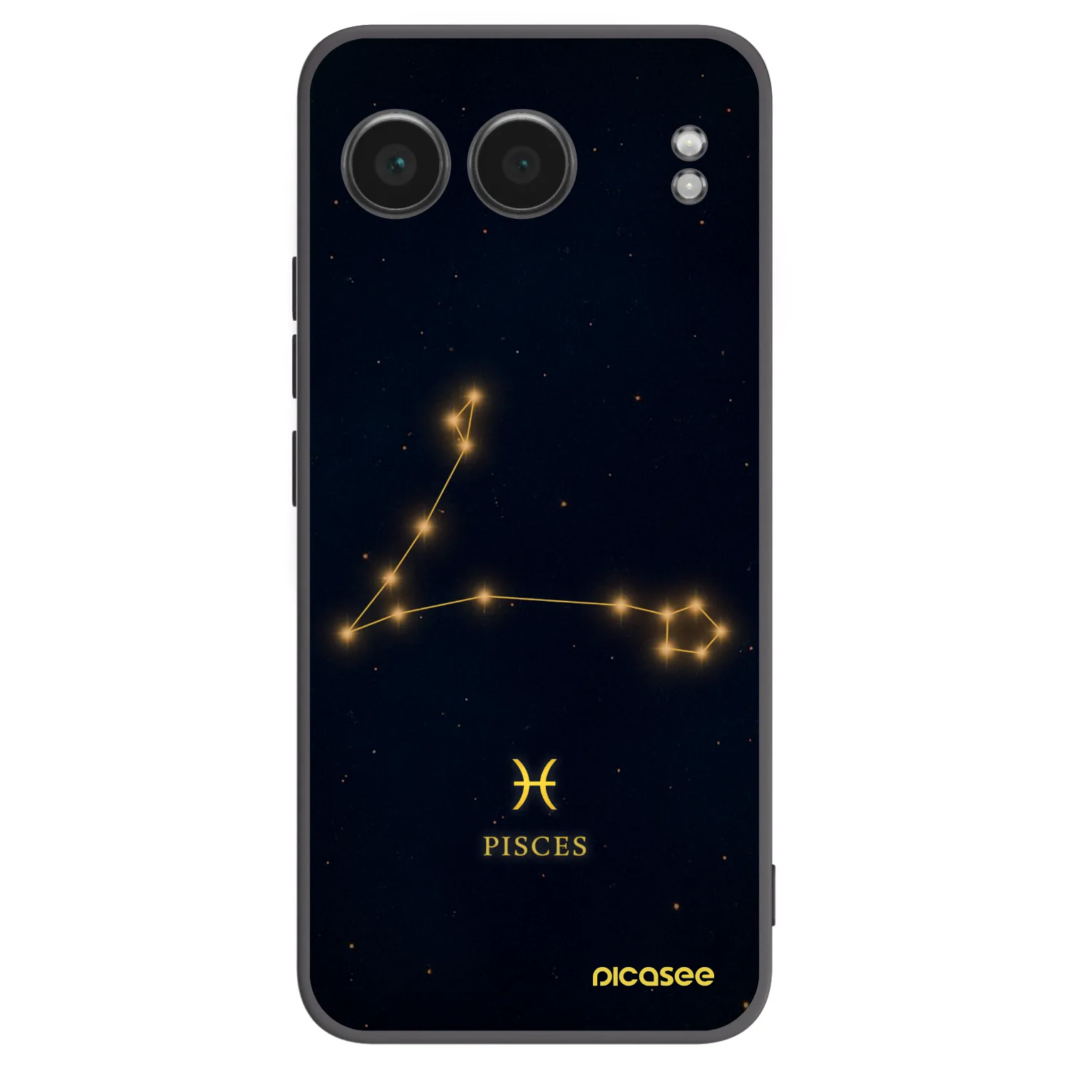 Picasee silikonový černý obal pro OnePlus Nord 4 - PISCES