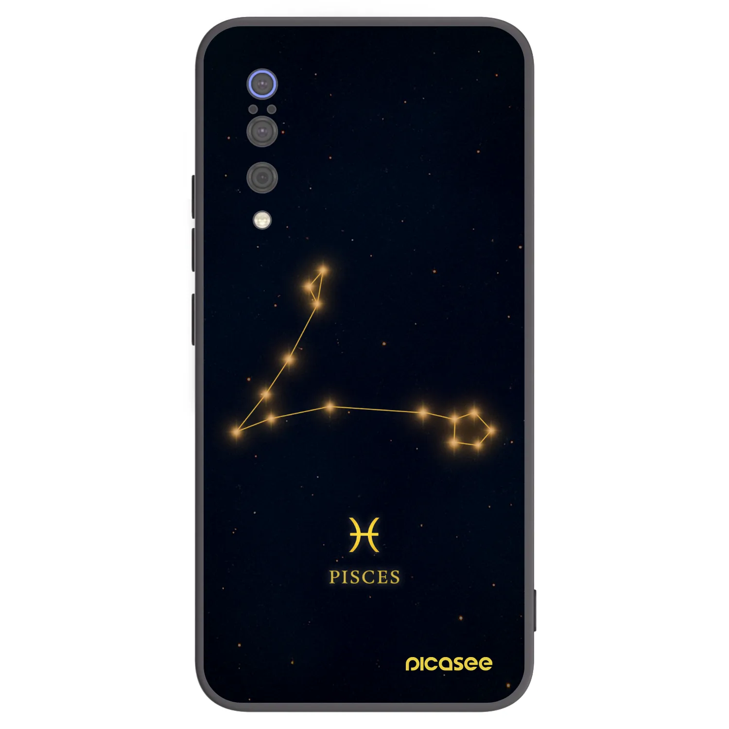 Picasee silikonový černý obal pro Xiaomi Mi 9 - PISCES