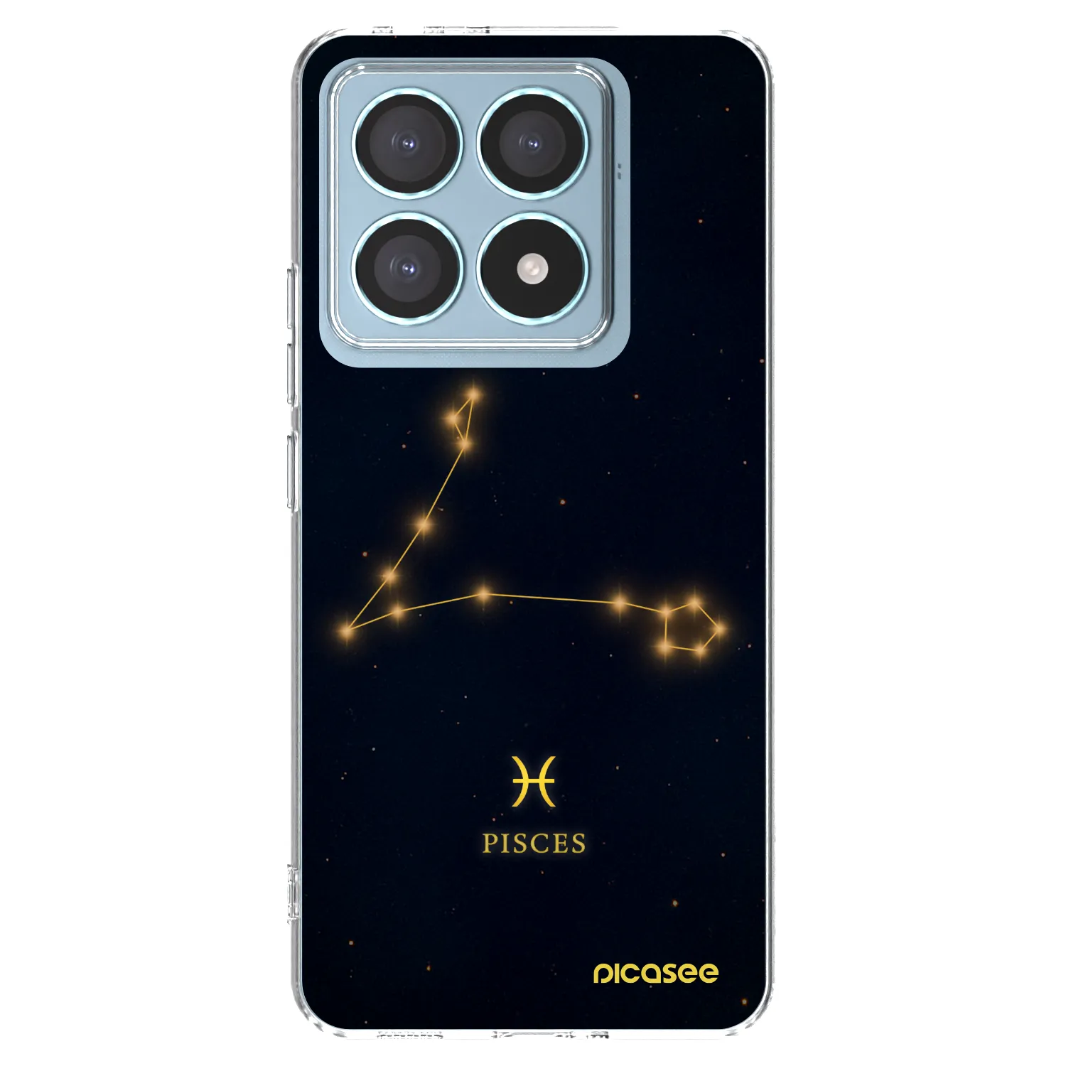 Picasee silikonový průhledný obal pro Xiaomi 14T Pro - PISCES