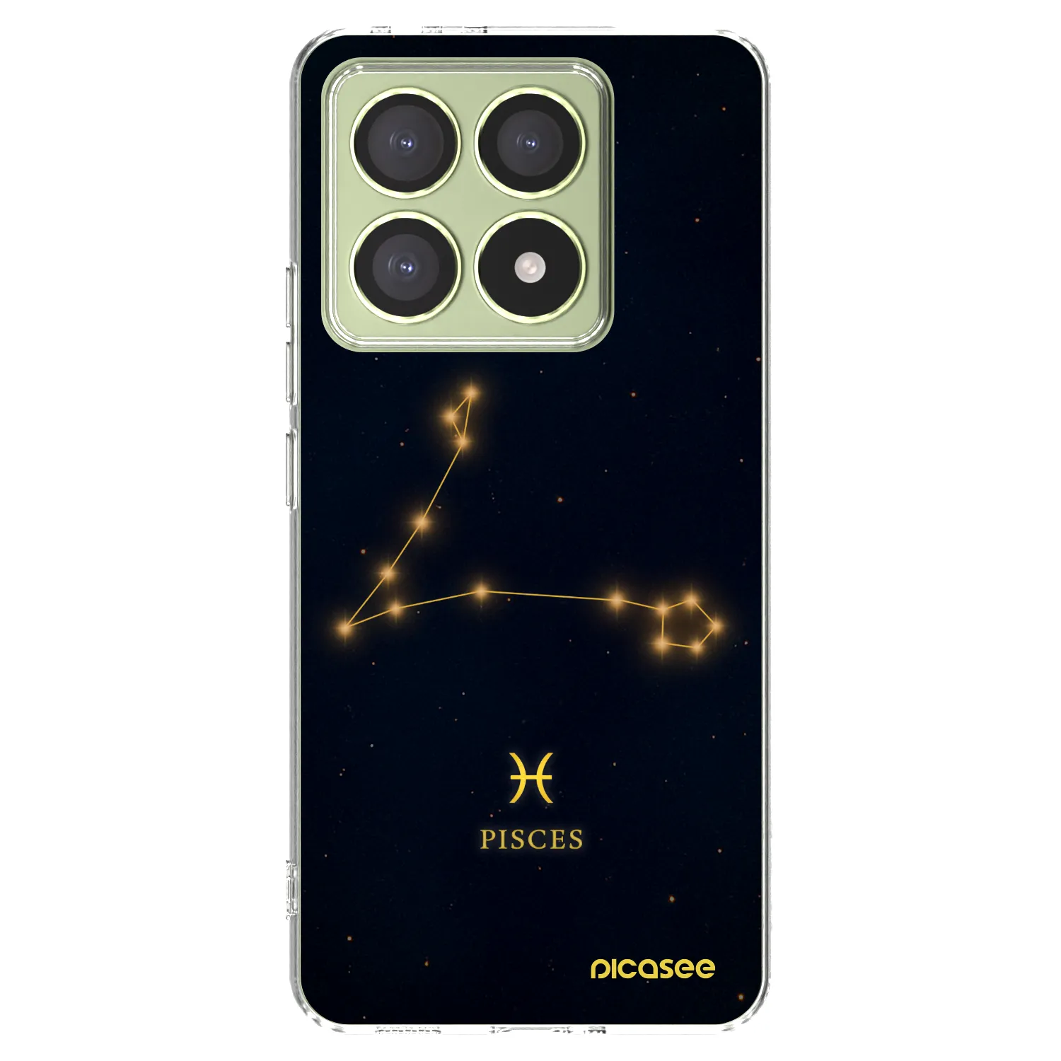Picasee silikonový průhledný obal pro Xiaomi 14T - PISCES