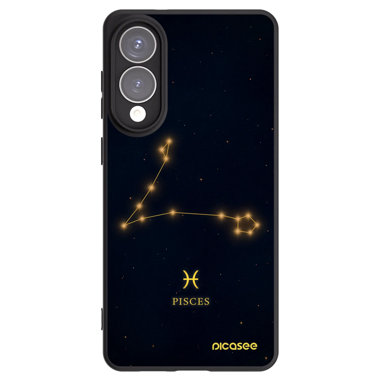 Picasee silikonový černý obal pro Samsung Galaxy S25 Edge 5G - PISCES
