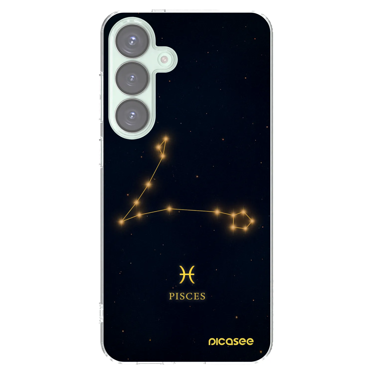 Picasee silikonový průhledný obal pro Samsung Galaxy S25+ 5G - PISCES