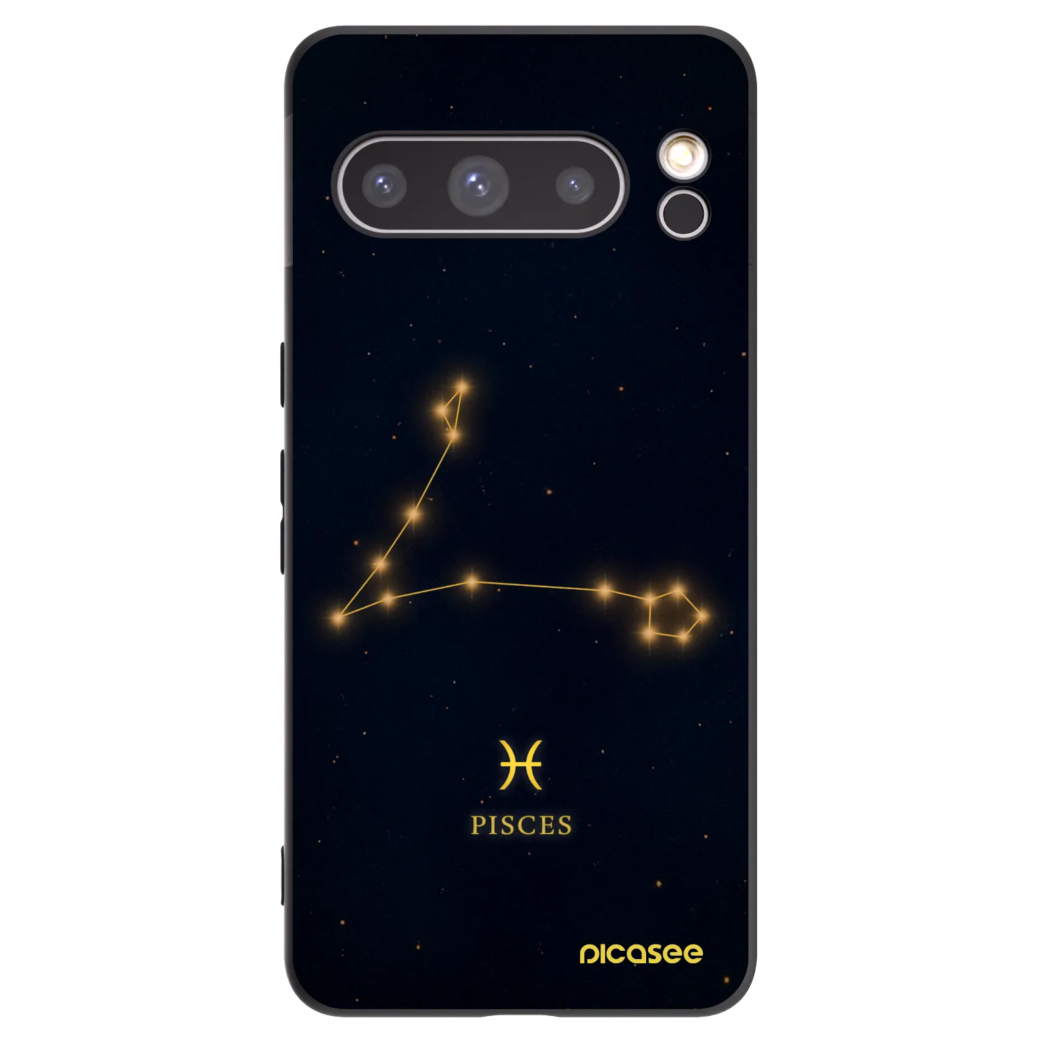 Picasee silikonový černý obal pro Google Pixel 8 Pro - PISCES