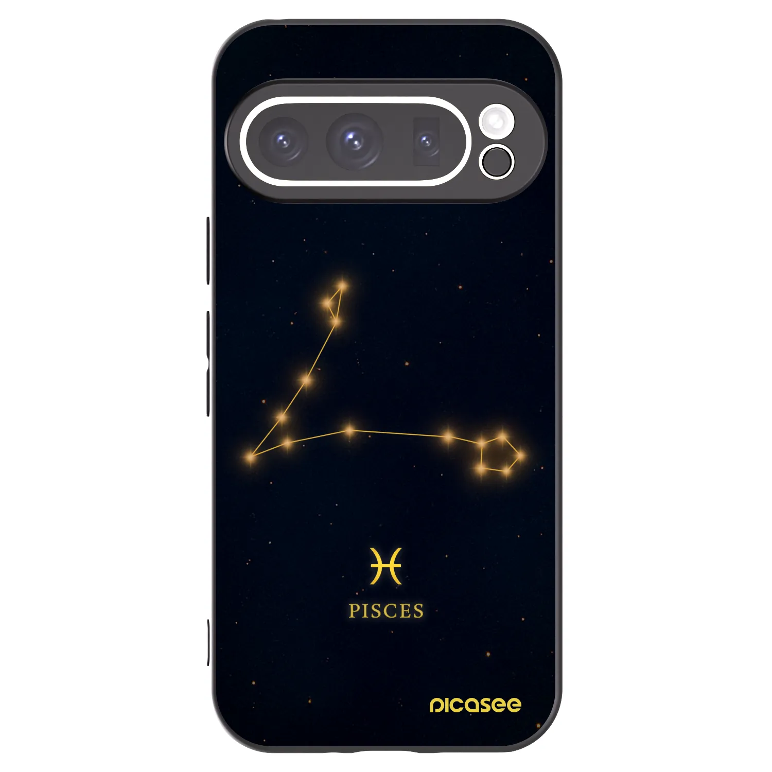 Picasee silikonový černý obal pro Google Pixel 9 Pro - PISCES
