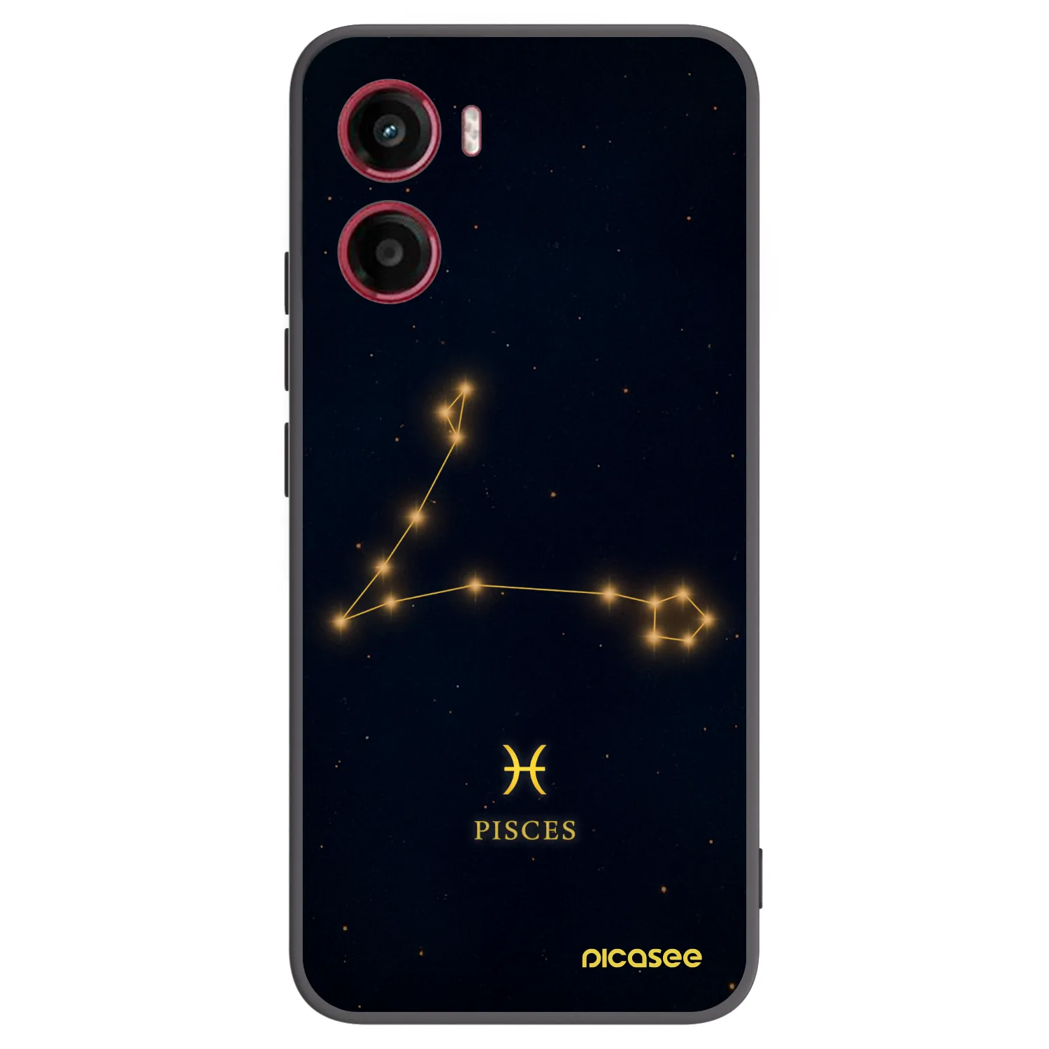Picasee silikonový černý obal pro Motorola Moto G05 - PISCES