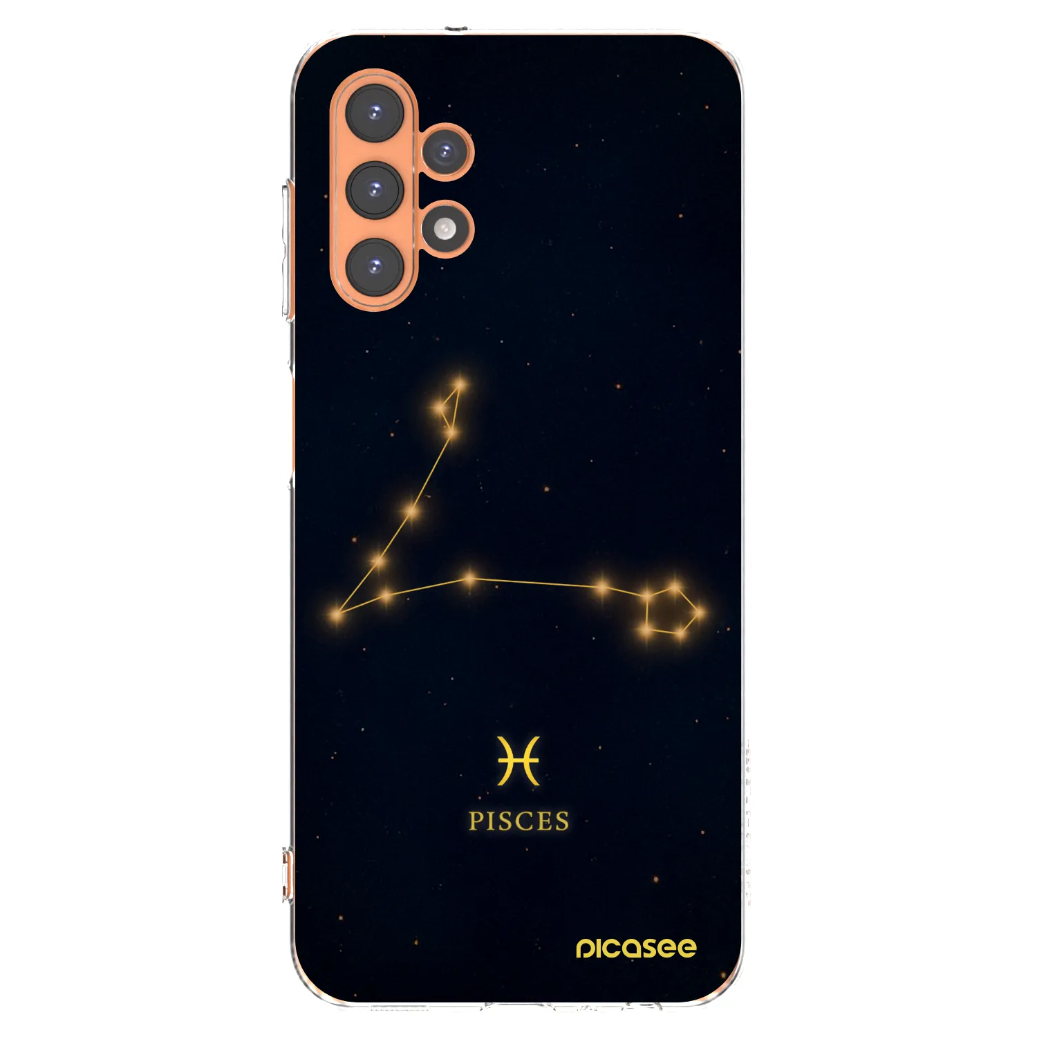 Picasee silikonový průhledný obal pro Samsung Galaxy A13 5G - PISCES