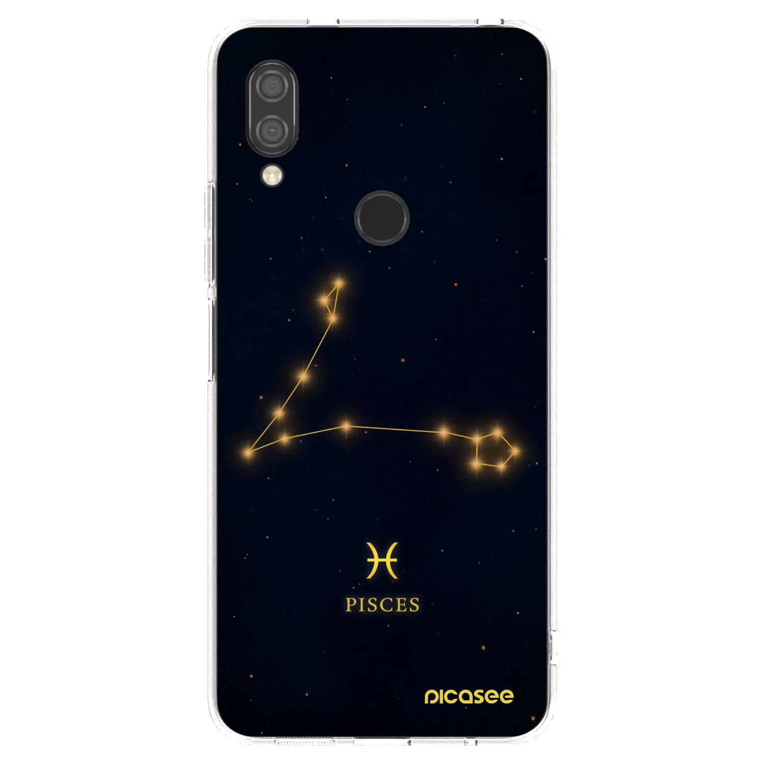 Picasee silikonový průhledný obal pro Xiaomi Redmi 7 - PISCES