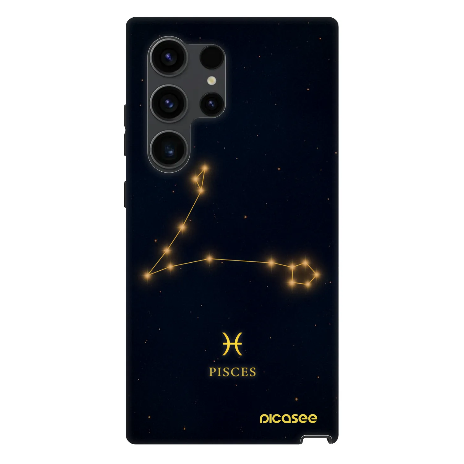 Picasee Fashion Case PowerShare pro Samsung Galaxy S24 Ultra S928B 5G - PISCES