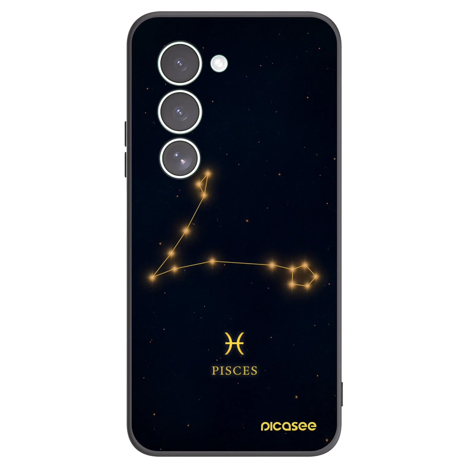Picasee silikonový černý obal pro Xiaomi Redmi 15 5G - PISCES