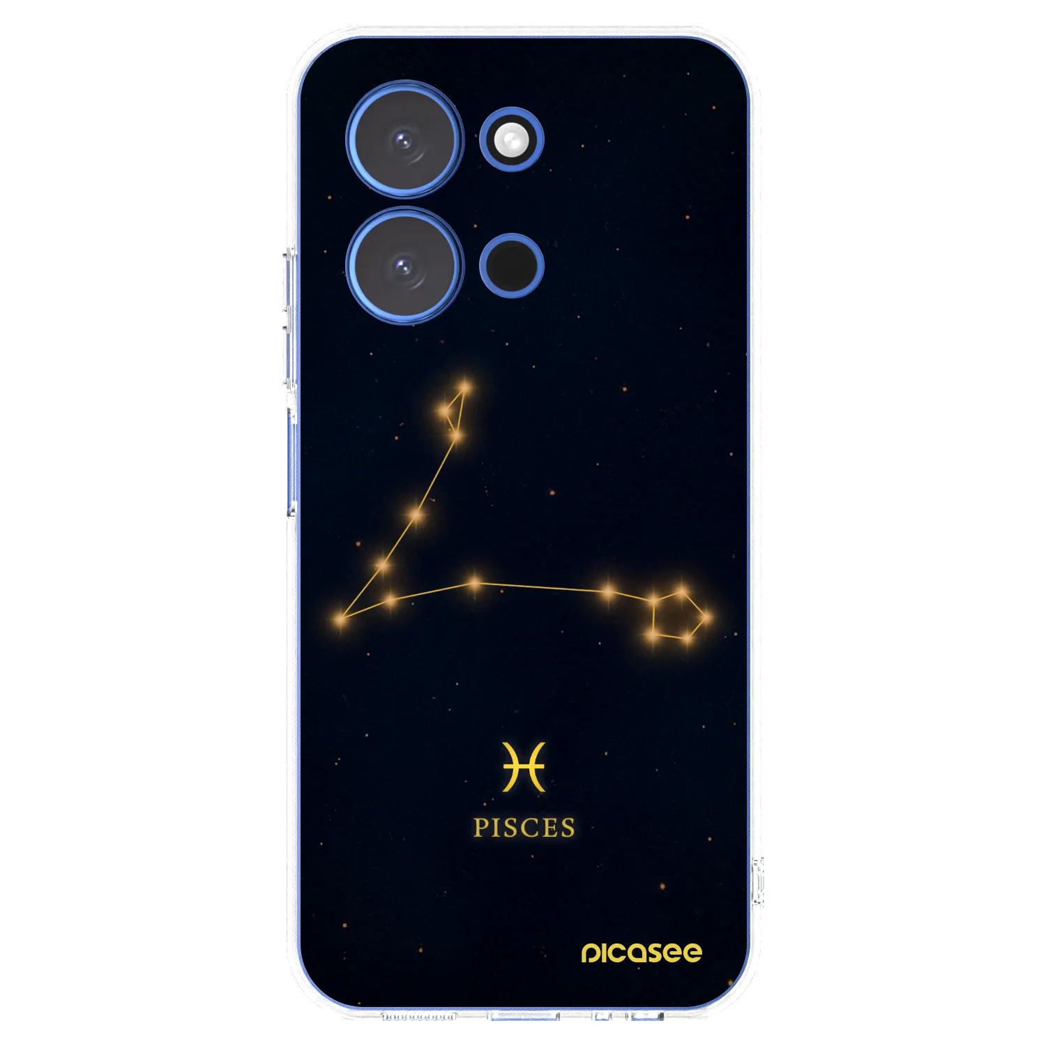 Picasee silikonový průhledný obal pro Xiaomi Redmi 15C 4G - PISCES