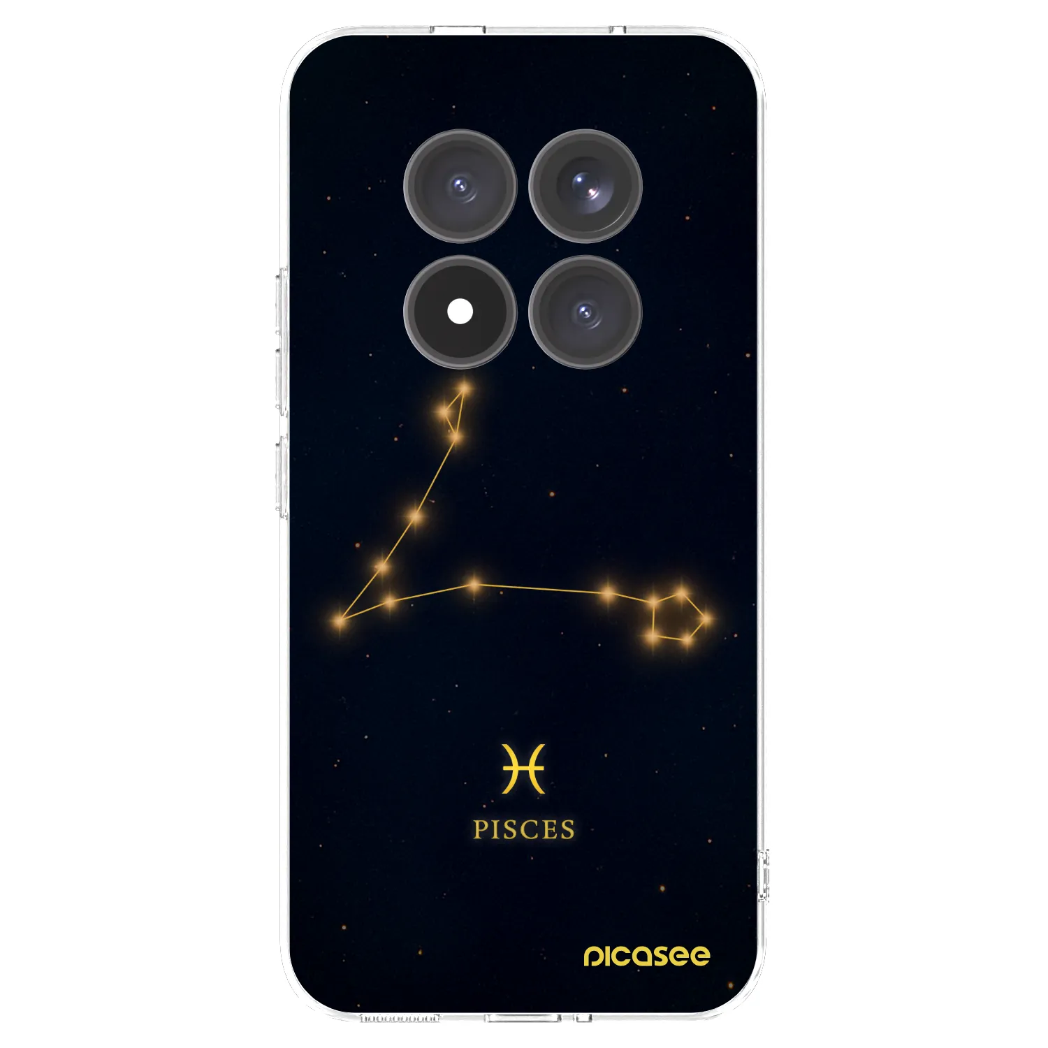 Picasee silikonový průhledný obal pro Xiaomi Redmi Note 15 Pro+ - PISCES