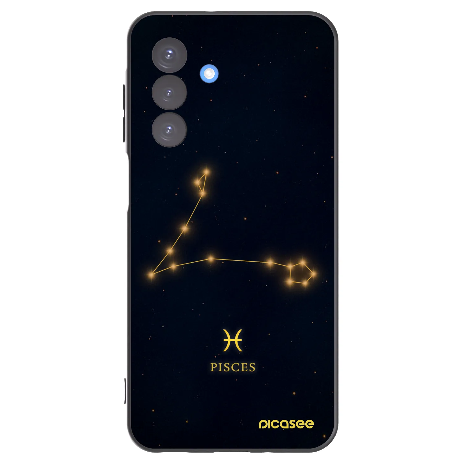 Picasee silikonový černý obal pro Samsung Galaxy A17 5G - PISCES