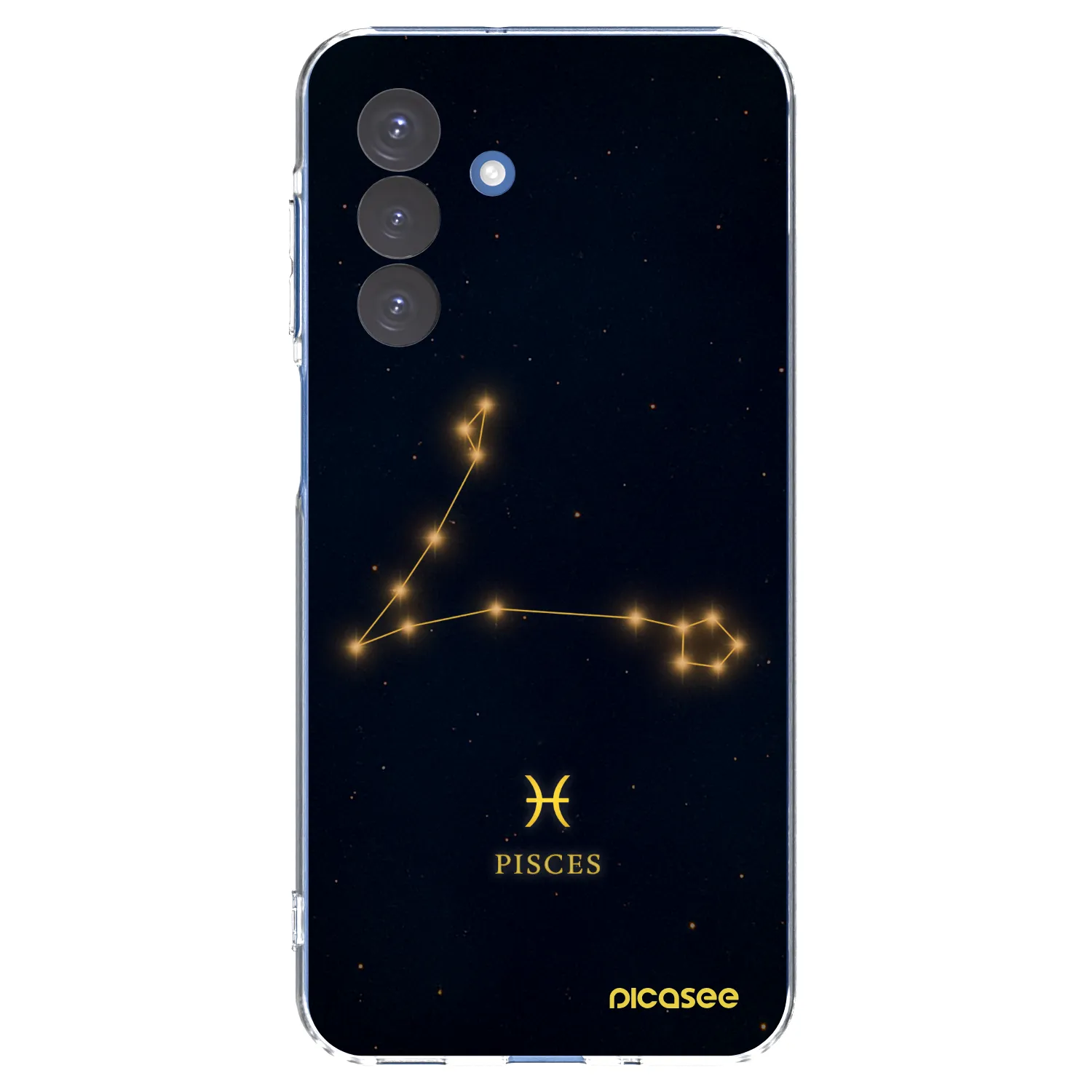 Picasee silikonový průhledný obal pro Samsung Galaxy A17 5G - PISCES