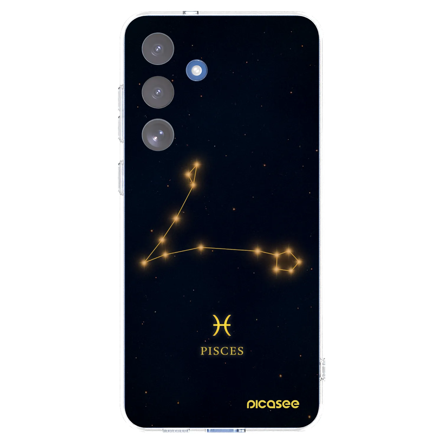 Picasee silikonový průhledný obal pro Samsung Galaxy S25 FE 5G - PISCES