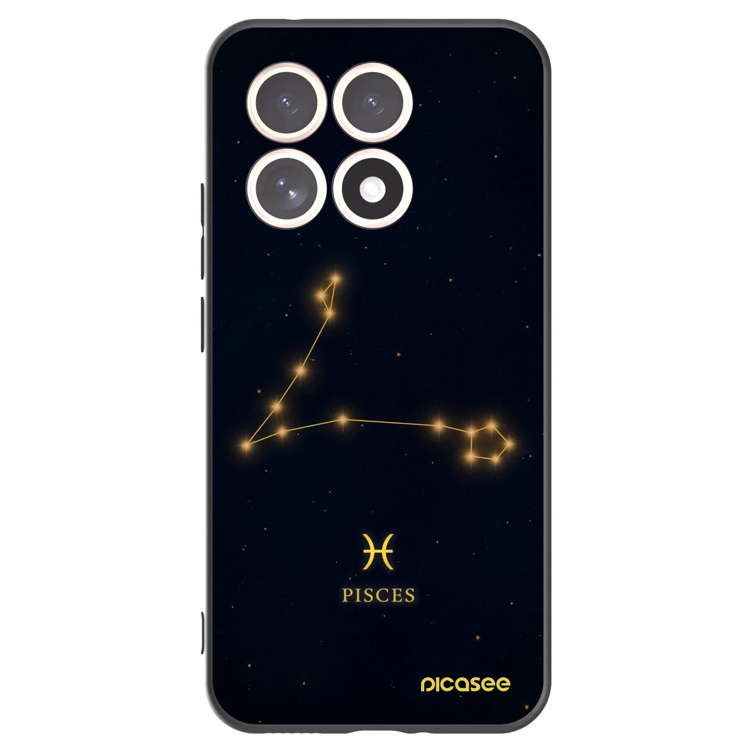 Picasee silikonový černý obal pro Xiaomi 15T - PISCES
