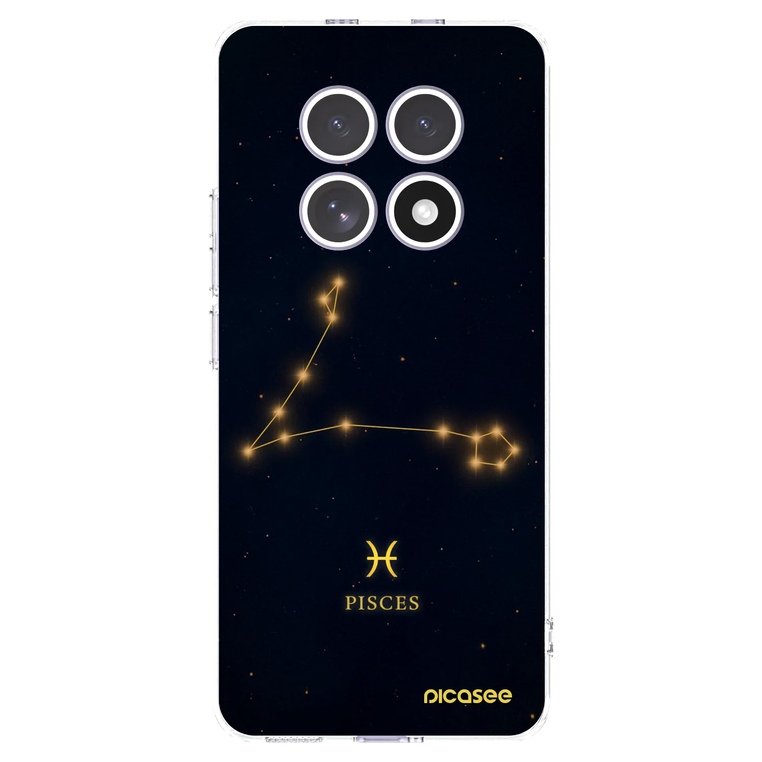 Picasee silikonový průhledný obal pro Xiaomi Redmi Note 15 - PISCES