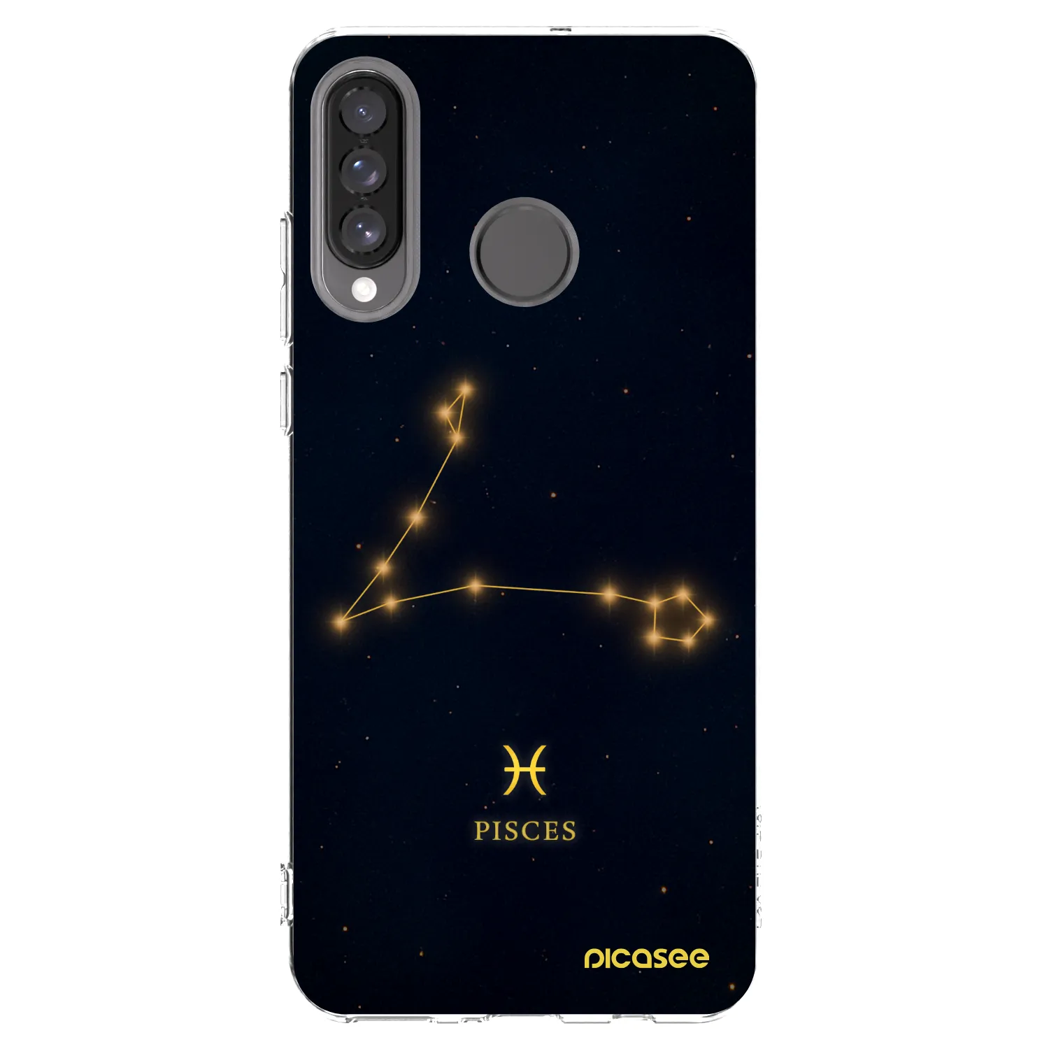Picasee silikonový průhledný obal pro Huawei P30 Lite - PISCES