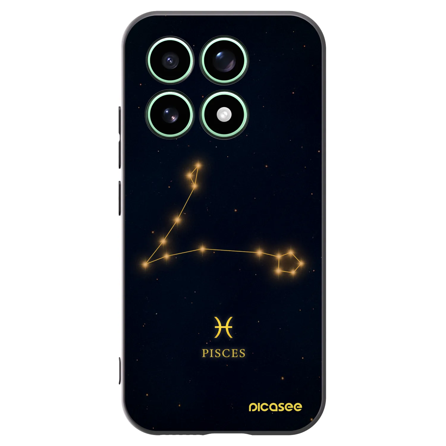 Picasee silikonový černý obal pro Xiaomi 17 - PISCES