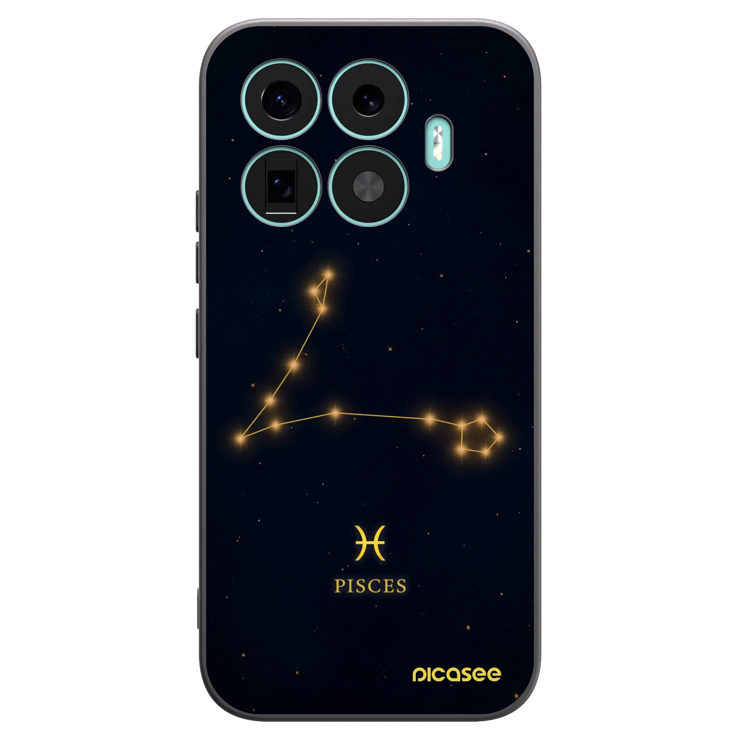 Picasee silikonový černý obal pro Xiaomi 17T - PISCES