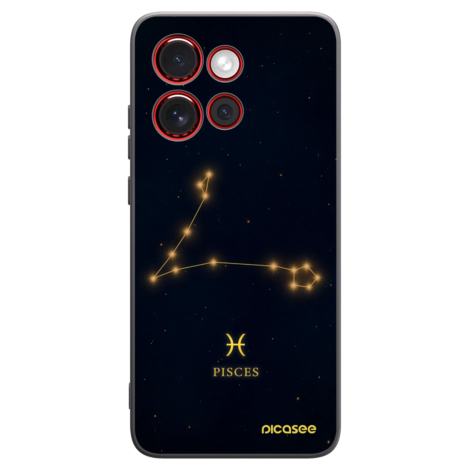 Picasee silikonový černý obal pro Motorola Edge 60 Neo 5G - PISCES