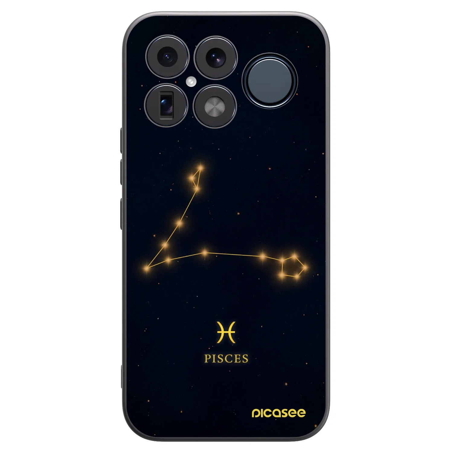 Picasee silikonový černý obal pro Xiaomi Poco F8 Ultra - PISCES