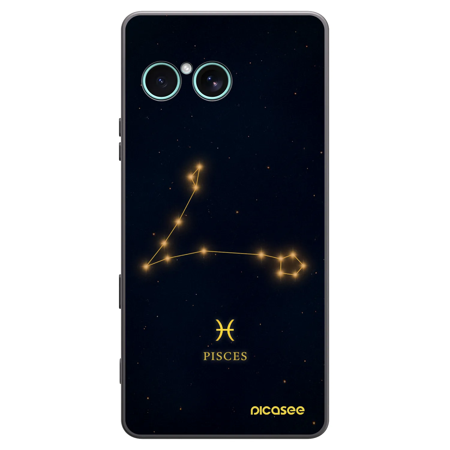 Picasee silikonový černý obal pro Sony Xperia 10 VII - PISCES