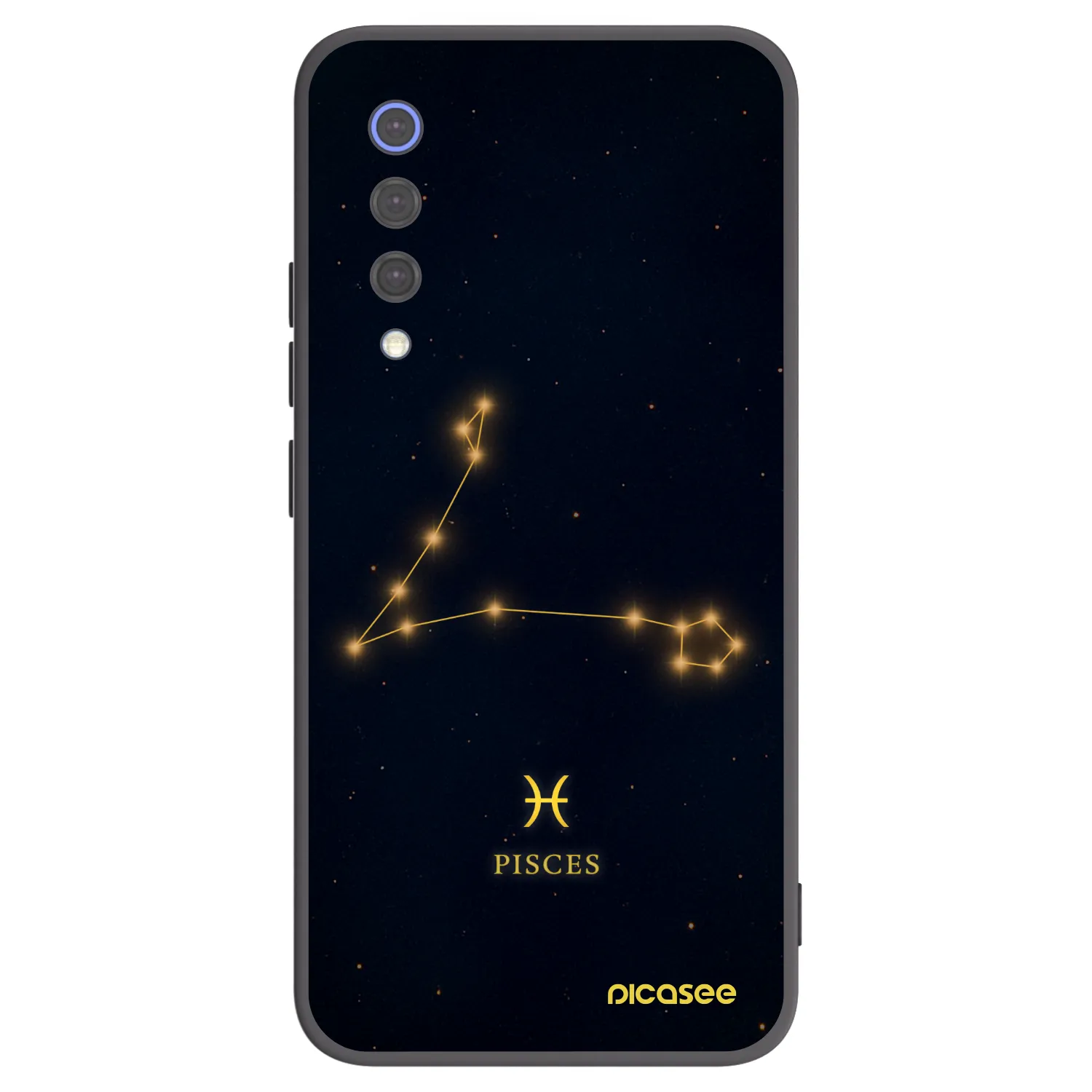 Picasee silikonový černý obal pro Xiaomi Mi 9 SE - PISCES