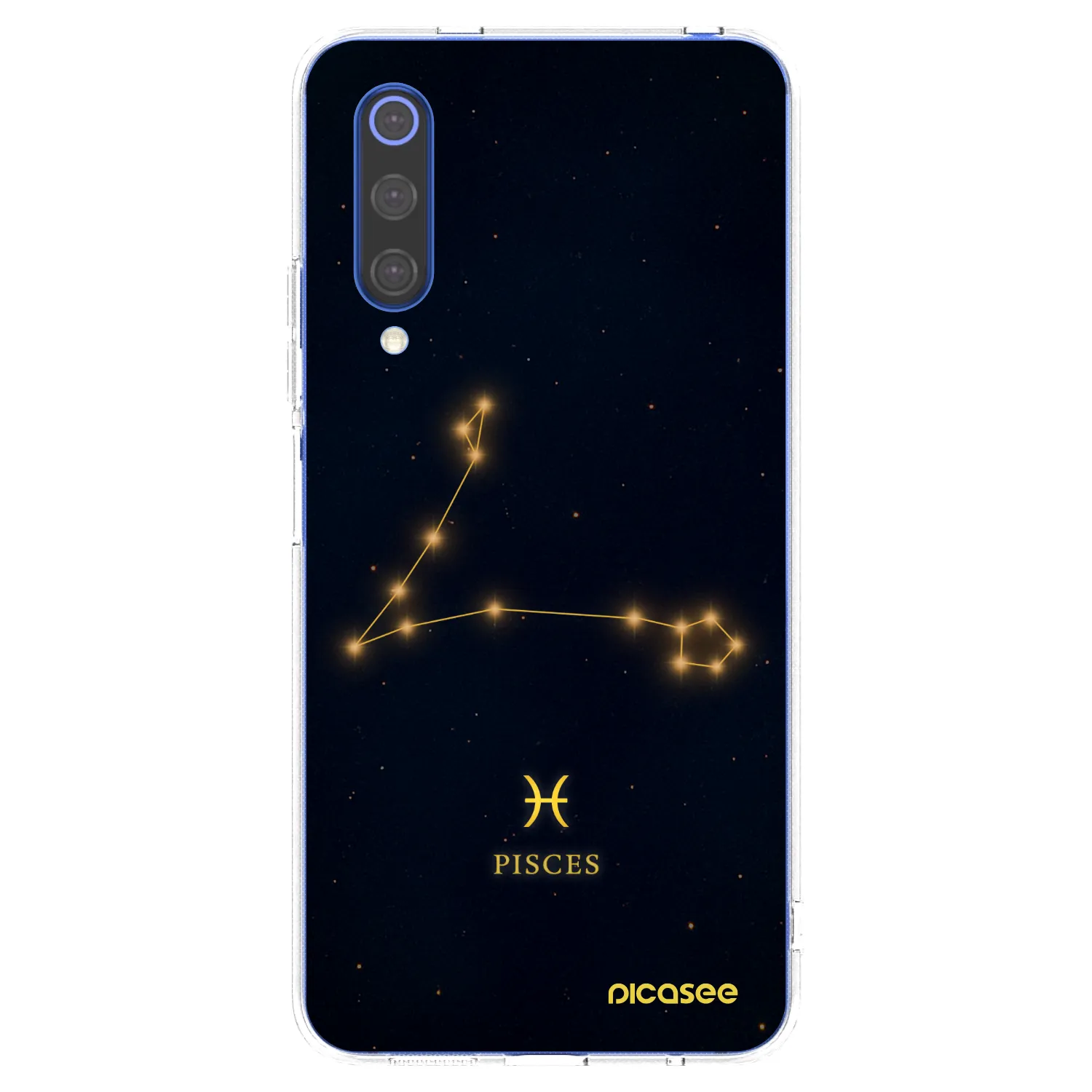 Picasee silikonový průhledný obal pro Xiaomi Mi 9 SE - PISCES
