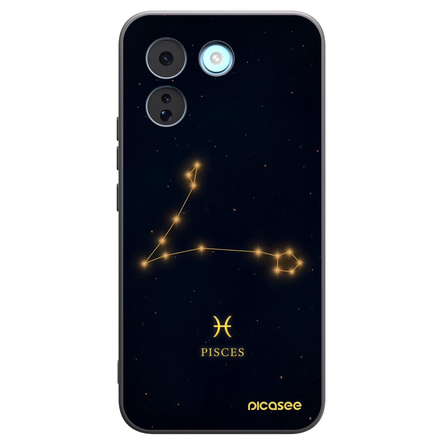 Picasee silikonový černý obal pro Xiaomi Redmi Note 17 Pro MAX 5G - PISCES