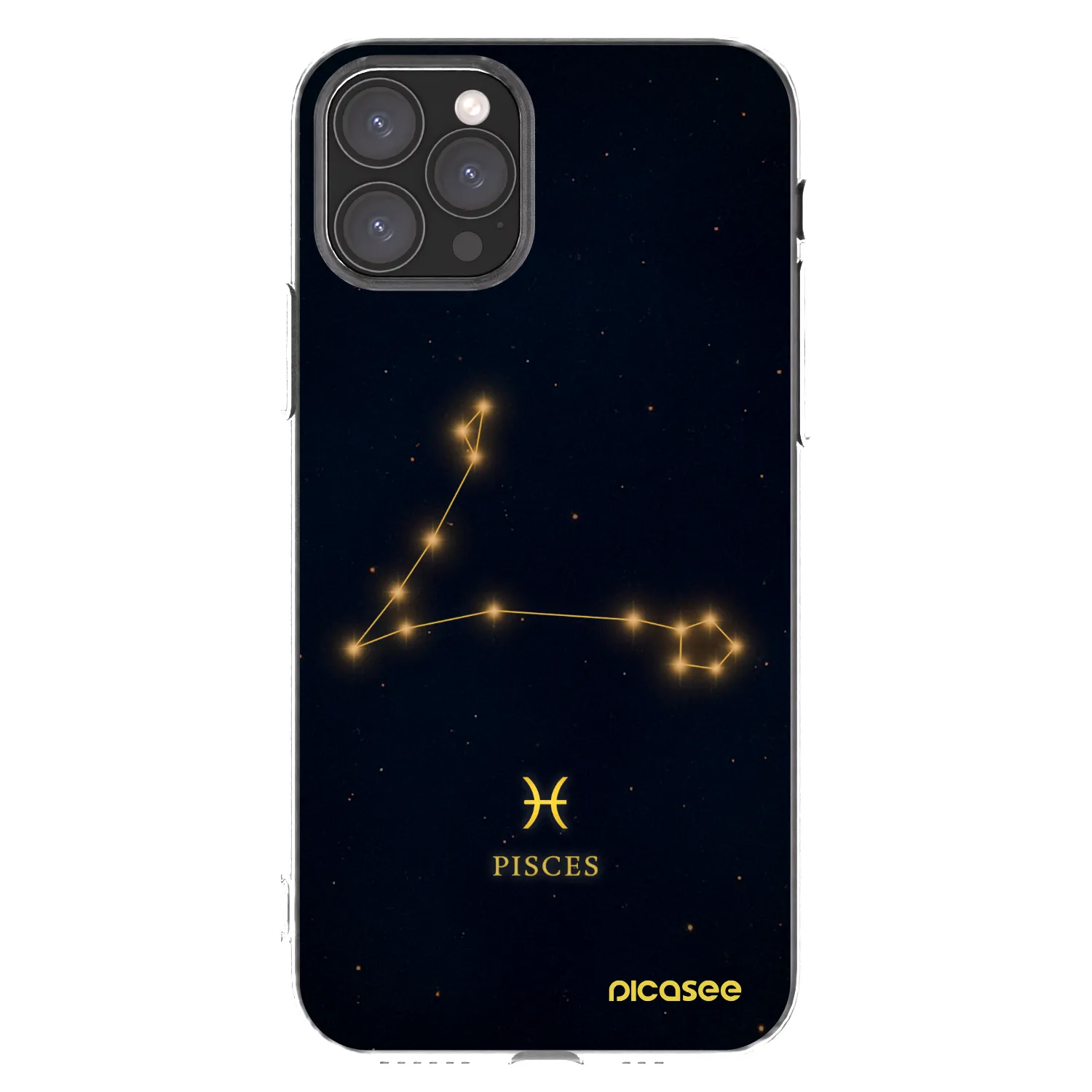 Picasee silikonový průhledný obal pro Apple iPhone 11 Pro - PISCES
