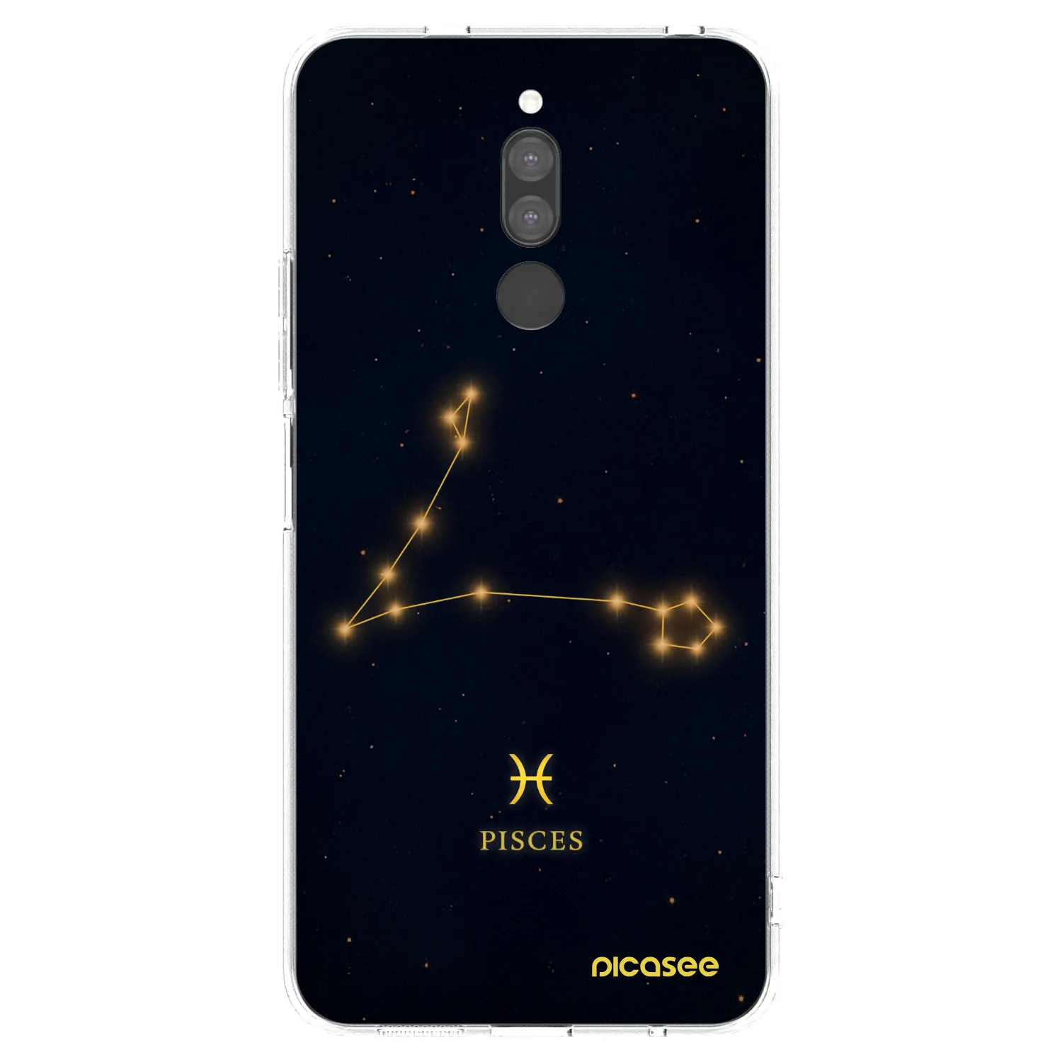 Picasee silikonový průhledný obal pro Xiaomi Redmi 8 - PISCES