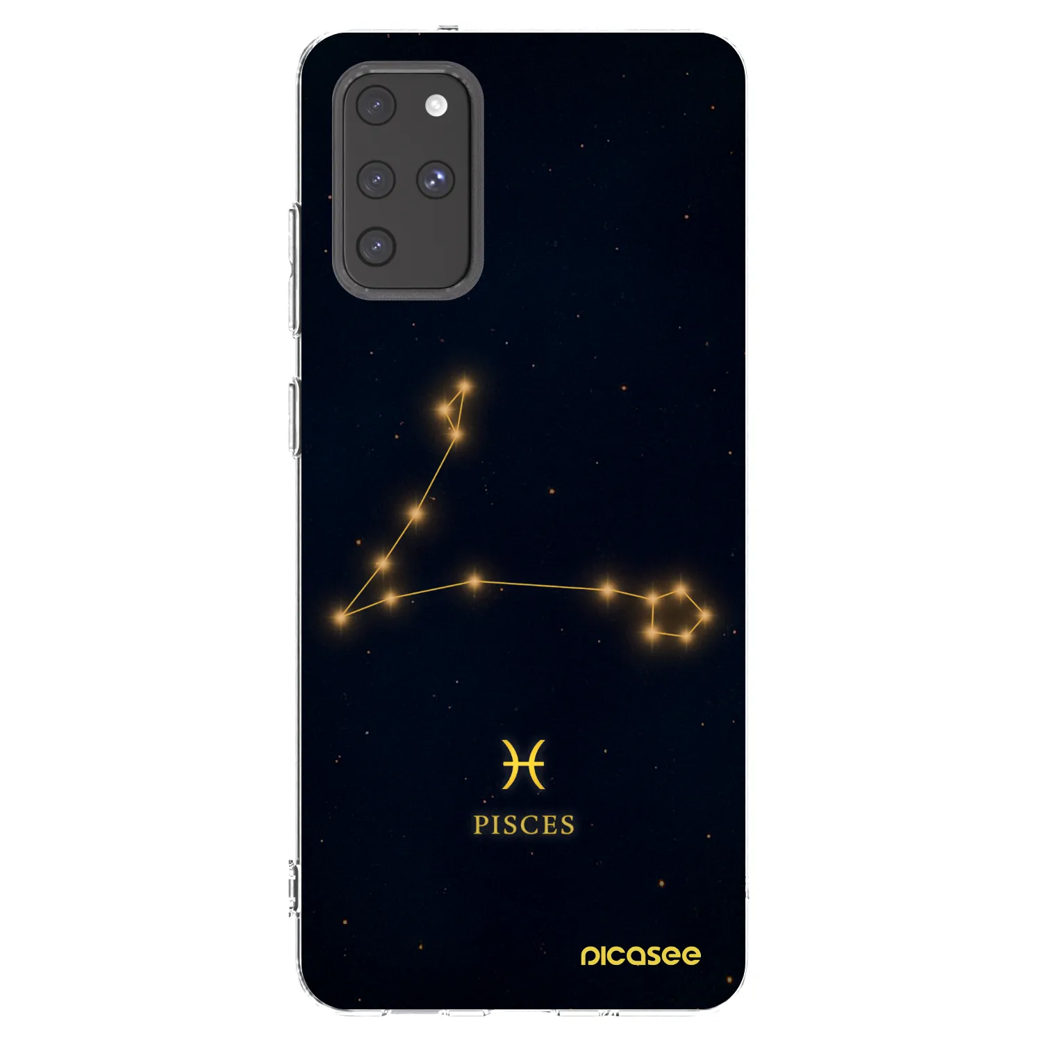Picasee silikonový průhledný obal pro Samsung Galaxy S20+ G985F - PISCES
