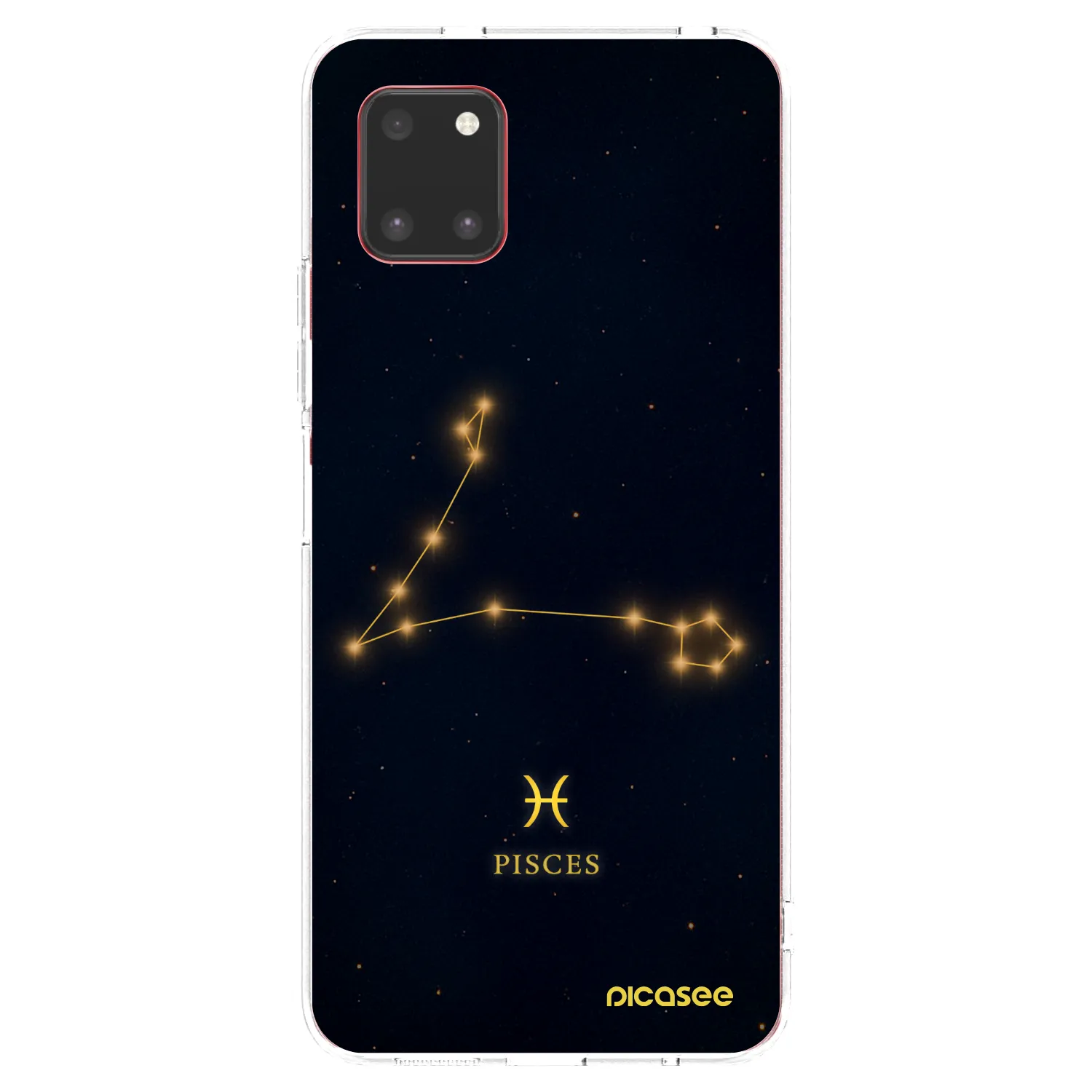 Picasee silikonový průhledný obal pro Samsung Galaxy Note 10 Lite N770F - PISCES