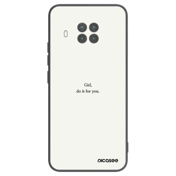 Picasee silikonový černý obal pro Xiaomi Mi 10T Lite - Girl, do it for you