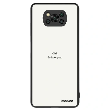 Obal pro Xiaomi Poco X3 - Girl, do it for you