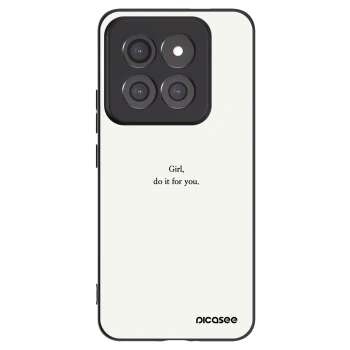 Picasee silikonový černý obal pro Xiaomi 14 Pro - Girl, do it for you