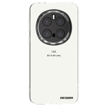Picasee silikonový průhledný obal pro Honor Magic7 Pro 5G - Girl, do it for you