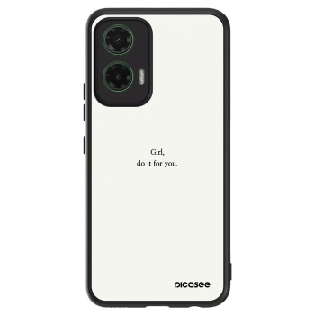 Obal pro Motorola Moto G35 5G - Girl, do it for you