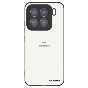 Picasee silikonový černý obal pro Xiaomi 15 - Girl, do it for you