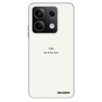 Obal pro Xiaomi Redmi Note 13 5G - Girl, do it for you