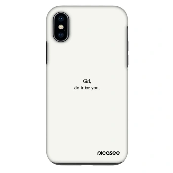 Obal pro Apple iPhone X/XS - Girl, do it for you