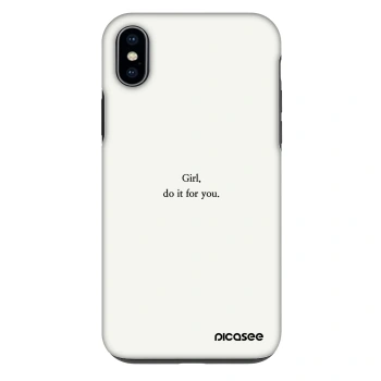 Obal pro Apple iPhone XS Max - Girl, do it for you