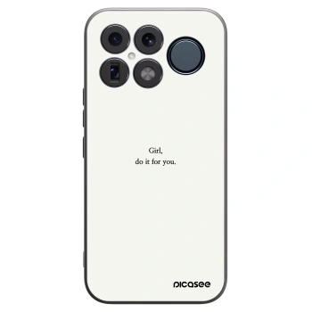 Picasee silikonový černý obal pro Xiaomi Poco F8 Ultra - Girl, do it for you
