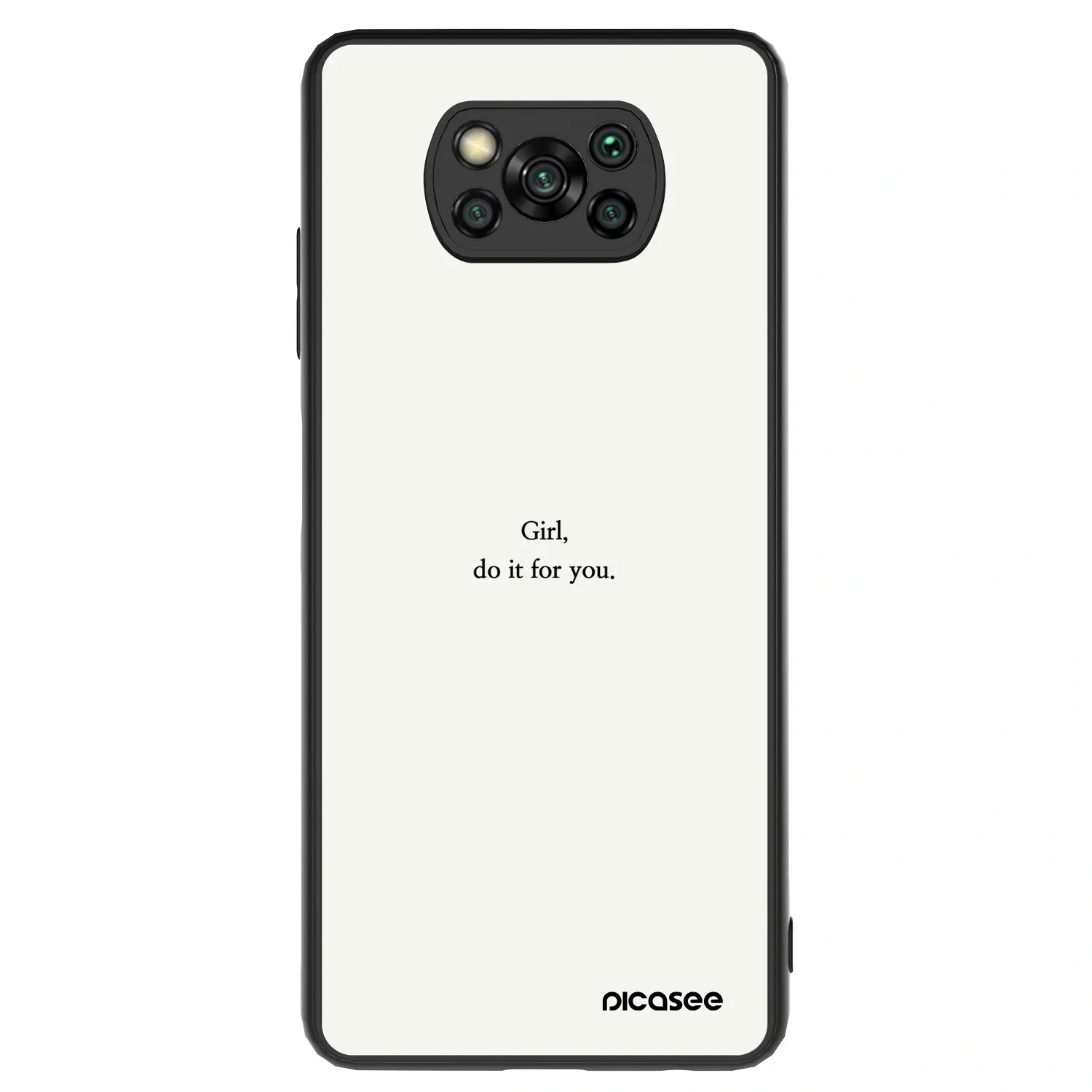 Picasee ULTIMATE CASE pro Xiaomi Poco X3 - Girl, do it for you