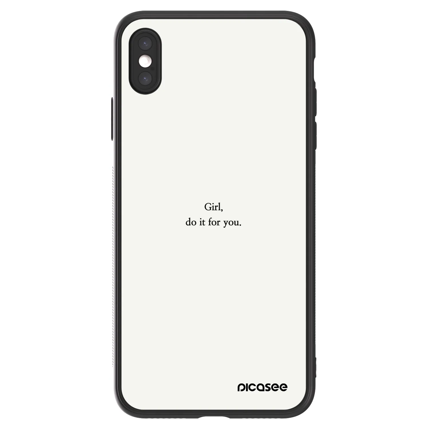 Picasee ULTIMATE CASE pro Apple iPhone XS Max - Girl, do it for you